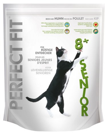 Perfect Fit Cat Trocken Senior reich an Huhn 5x 750 g - Katzenfutter