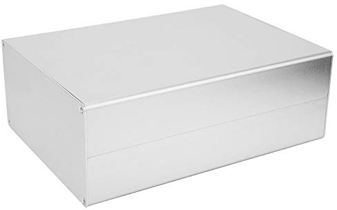Aluminum Project Box, Metal Enclosure Electronic Project Box Case for PCB Instrument Amplifier DIY 8.70 x 6.30 x 3.10 inches (LWH)