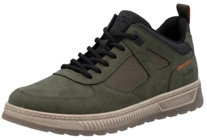 Rieker Zapatillas Altas para Hombre 37004, Verde, 41 EU