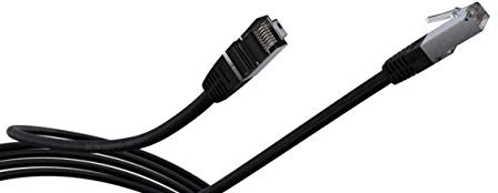 Linéaire PCJ6FNG - Cavo di rete Ethernet RJ45 maschio/maschio Cat.6 schermato F/UTP PVC 1 Gbps per ADSL Smart TV, computer portatile, console di gioco Home Cinema Box Android switch NAS lettore Blu-ray Raspberry ecc. 5 m