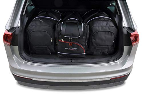 KJUST Dedizierte Reisetaschen 4 stk kompatibel mit VW TIGUAN II 2016-2024 CarBag