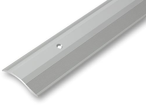 NALine® Höhenausgleichsprofil 45 x 1000 mm Silber zum Schrauben | Übergangsprofil zum Ausgleich gleichm. Höhenunterschiede von 2 - 20 mm