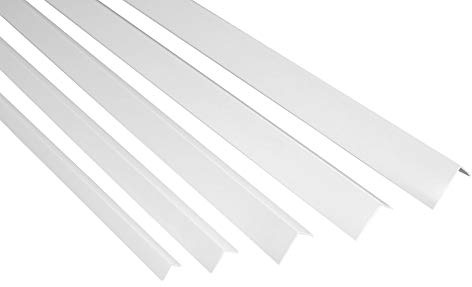 2 Meter | Winkelleiste | PVC | Kunststoff | Effector | 40x40mm | F22