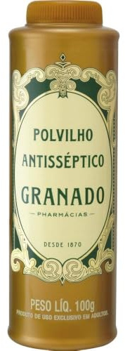 Granado Antiseptic Collection - Antiseptic Talcum Powder Traditional Unscented 3.5 Oz)