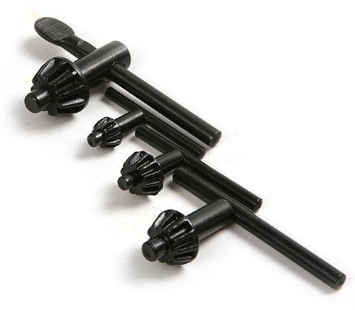 ATOPLEE Chuck Key for Drill,4pcs Universal Drill Press Chuck Keys for Electric Drill Clamping Tool [Chuck Diameter:3/4 /3/8 /1/2/5/8]