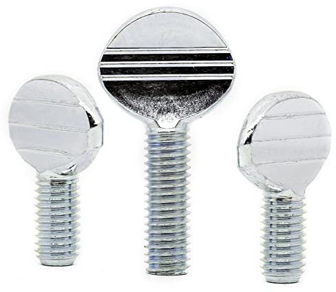 M8 (8mm x 15mm) Thumb Screws Wing Bolts Carbon Steel AN264 (Pack of 10) E09BCD