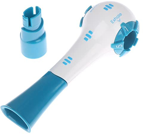 Expiratory Muscle Trainer Portable Train Lung Muscle for COPD Smoker Trainer Handheld Expiratory Muscle Trainer Respiratory Exercise Device Therapy for Asthma CHF Dysphagia