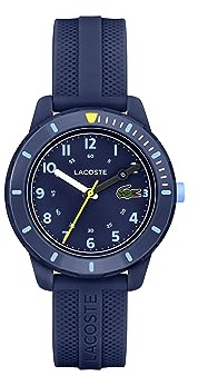 Lacoste Montre Analogique à Quartz pour enfants Collection MINI TENNIS avec Bracelet en silicone