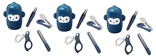 TOYANDONA 3 Sätze Nagelknipser-set Baby-pediküre-set Clipper Werkzeug Zur Nagelpflege Babyschere Nagel-kits Baby-sicherheitsset Maniküre-werkzeuge Rostfreier Stahl Kleinkind Muttermilch
