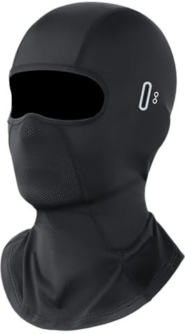ZEOXUER Skimaske Sturmhaube Winter Balaclava Winddicht Gesichtshaube für Motorrad Radfahren, Unisex, Universalgröße