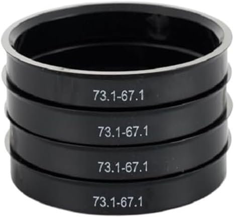 QZLNONTK Anello di Posizionamento Centrale del Cerchio, Anello del mozzo Centrale del Foro della Ruota dell'auto Anelli centrali del mozzo della Ruota(73.1 67.1)
