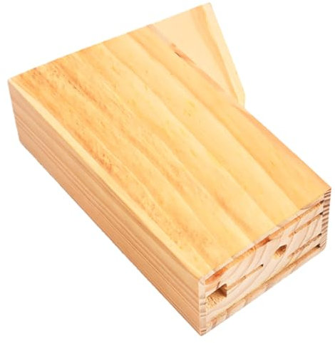 Ciieeo Base Multifuncional Para Cuchillos De Cocina De Madera Maciza, Soporte De Almacenamiento Compacto, Estante Para Utensilios Domésticos, Adecuado Para Organizar y Mantener Orden La Cocina