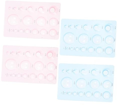 Uonlytech 4stücke Quilling-zubehör Aus Robustem Material Halbkugel-Form Für Einfache Für Blumentöpfe Und Blütenblätter Kompakt Und Praktisch Für DIY-kunstwerke