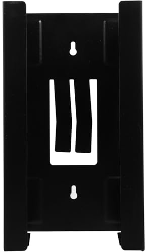 HAMPPLIES Magnetic Glove Holder Wall Mount Disposable Glove Box Dispenser Magnetic Tissue Box Tray for Kitchen Garage Accessories Black