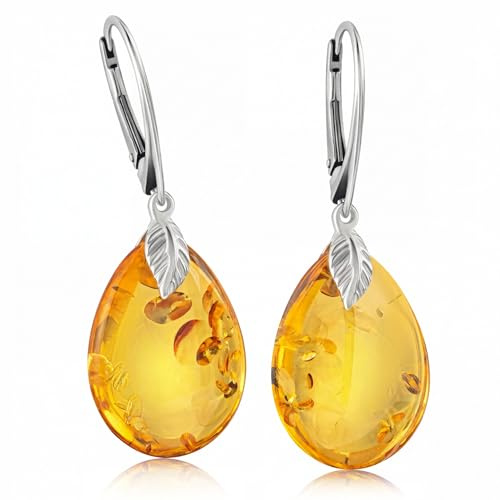 Amber by Mazukna Bernstein Ohrhänger für Damen