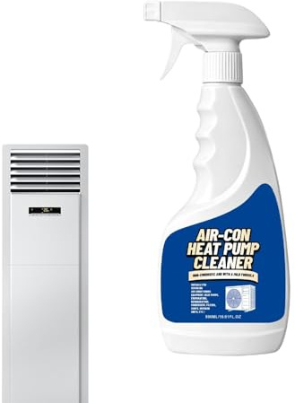 Pulitore Per Condizionatore,Soluzione Liquida Rimuovipolvere 500ml,Detergente Quotidiano per Condizionatore - Per Finestra Split Riscaldamento Frigorifero Camera Da Soggiorno Casa Scuola