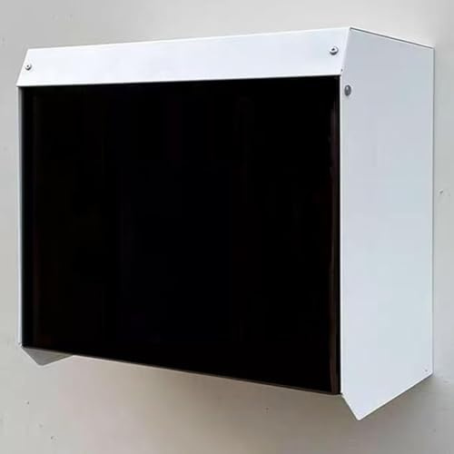 Väggmonterad EV laddare magnetisk skyddslåda,Väderskydd tak för elbil Laddstation,Universal Elektrisk Billaddare Lock Wallbox,Metall Socket dörrklocka Täcka Sköld