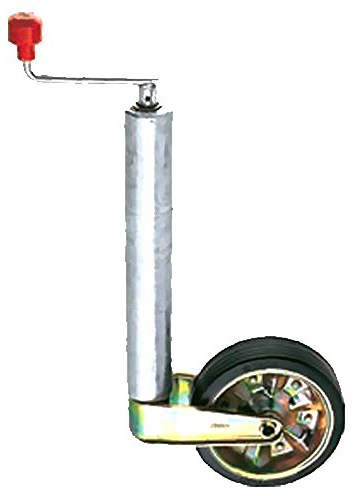 AL-KO Roue jockey galvanisée en caoutchouc plein 60 mm 243 888 pour moto