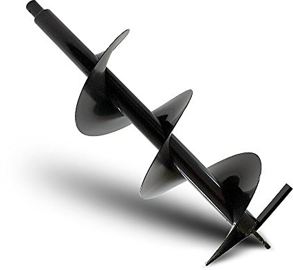 250mm Bohrer - Ersatzbohrer für Erdbohrer Pfahlbohrer Erdlochbohrer Erdbohrgerät