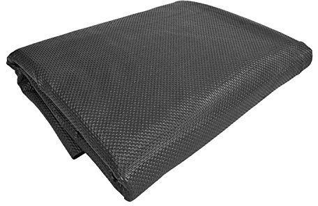 ProPlus Anti-Rutsch-Matte schwarz 120x100cm flüssigkeitsdicht | Rutschfeste Bodenmatte für Werkstatt, Garage & Keller – robust, pflegeleicht, sofort einsatzbereit