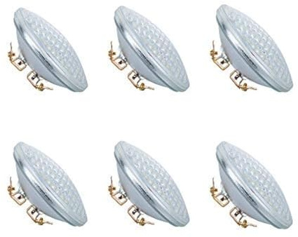Goehiaul PAR36 LED Landscape Bulb 9W 3000K Warm White, AC/DC12V, 900Lumens 60W Halogen Equivalent, Water Resistant (6 Pack)