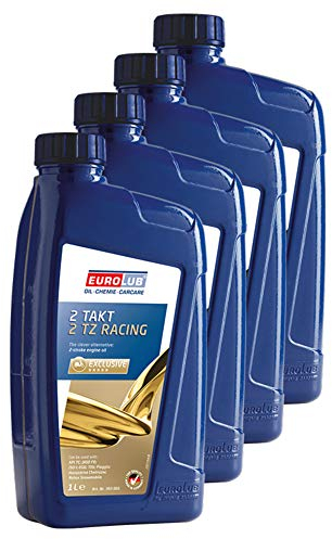 EUROLUB 4X Motoröl 2 Takt 2 Tz Racing Selbstmischend Gemischschmierung Getrenntschmierung Oil Motor Motoren Öl 1L