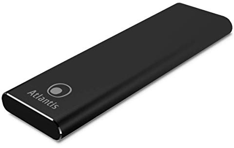 Atlantis Box Esterno Ssd M.2 Sata Usb3.1/type C Nero A06-m2-sata-01