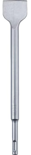 kwb Scalpello a spatola SDS-Plus da 250 mm per martello perforatore, applicabile in calcestruzzo, muratura e pietra, in acciaio compensato, sabbiato