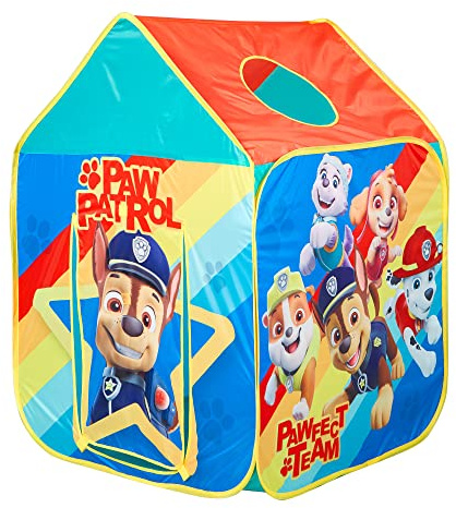 PAW PATROL Patrol Pop Up Spielhaus Spielzelt, 13196, 102cm x 72cm x 72cm