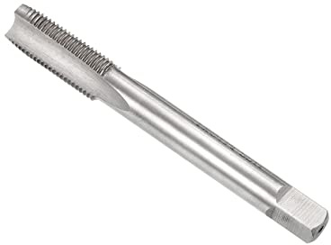 CoCud Filettatura Fresatura Maschi, Metrico M10 x 1 Filettatura H2, Alta Velocità Acciaio Macchina 3 Dritto Scanalatura Vite - (per Maschiatura Foratura macchina), 1 pezzo