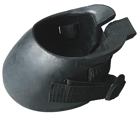 Btstil Hufschuhe für Pferde rutschfeste, Hufschutzstiefel mit Einstellbarer Dichtheit, Professionell Gummi Hufschutz für Pferde Reittraining, Lsolieren Schmutzwasser (1 Stück, L)