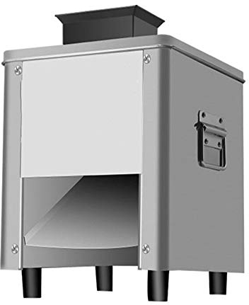 GLJTUO Commercial Meat Cutting Machine, Auto Electric Slicing Shredding, Stainless Steel Slicer Cuber For Fast And Efficient Slicing, For Restaurant Use