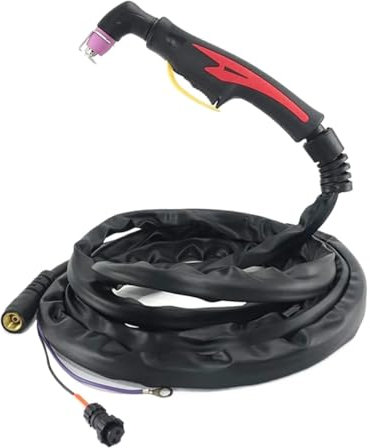 317 / 5,000 Découpeur plasma numérique, Pistolet de découpe Plasma à Air 60A AG60 SG55 WSD60, torche à Arc de 3/5M for Machine de découpe Plasma de 18mm découpe adaptée à l'acier inoxydable(5m (16.4ft