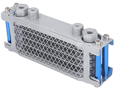 Aoresac Engine Oil Cooler Radiator Set Motorcycle Oil Radiator with Oil Cooling Cooler for Monkey 125 to Dirt Pit Bike