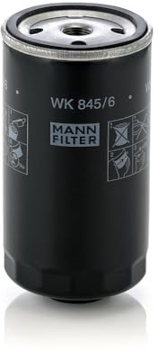 MANN-FILTER, WK 845/6 Kraftstofffilter | Für PKW, Schutz des Kraftstoffsystems, Injektorschutz, Zuverlässige Kraftstoffversorgung, Echte OE-Technologie