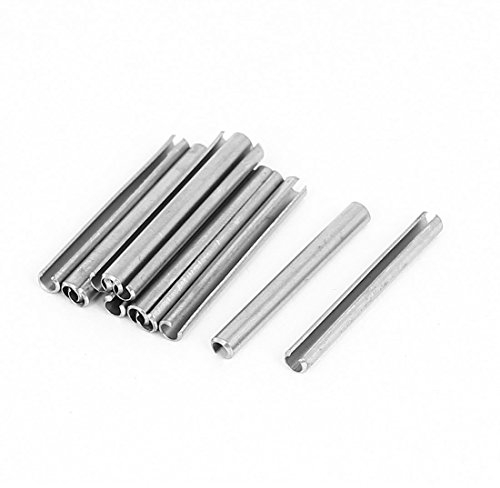 sourcing map 10Stk. M3x30mm 304 Edelstahl Hohlsplinte Spannhülsen Spannstifte Befestiger de