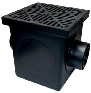 NDS 1200BKITRTL Double Outlet Catch Basin Kit, 12-In. x 12-In. - Quantity 1