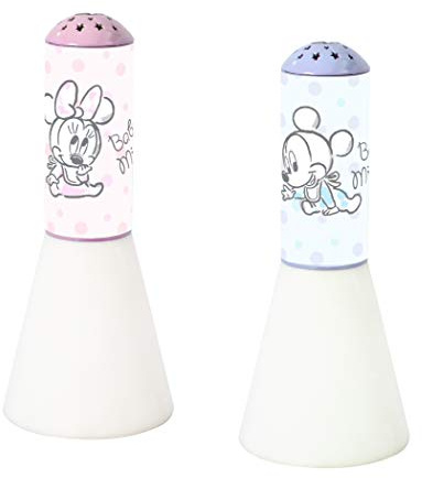 Joytoy Mickey y Minnie 3 en 1 - Luz mágica para dormir