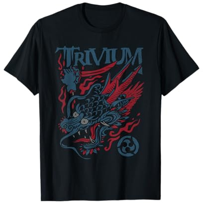 Trivium Screaming Dragon Color T-Shirt