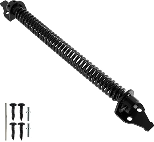 Automatischer Gartentorschließer für Holztor, 8-Zoll-universaltor, Selbstschließend, Feder, Metallzaun, Rostfrei