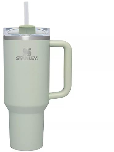Stanley x Magnolia 40oz Stainless Steel H2.0 Flowstate Quencher Tumbler - Serene Green