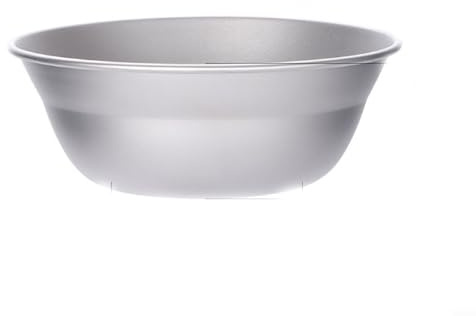 PETSTIBLE Titan-Schüsseln, Teller, superleichte einwandige Schalen, Campingbesteck, Outdoor-Besteck, Küchenutensilien, Kochgeschirr (850 ml)