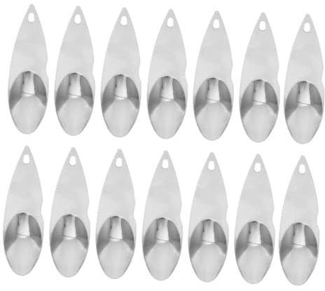 LABRIMP Kiwi Spoon Knife 14-piece Kiwi Fruit Slicer Set Steel Cutters Portable Multi-purpose Easy to Clean