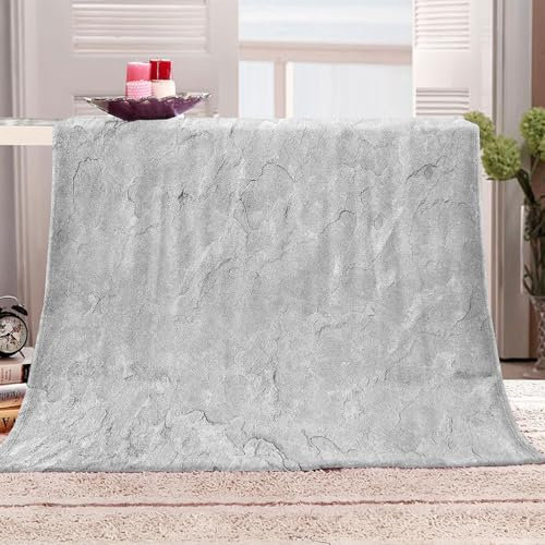 KQYLBM Fleece Decke Marmor Kinderdecke Winter Blanket 100 X 150 cm Decke Flauschig