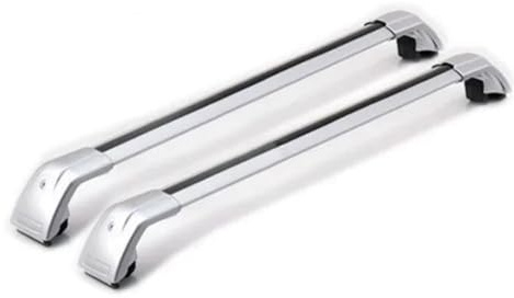 portapacchi Supporto Per Trave Trasversale In Lega Di Alluminio Per Ricambi Auto Portapacchi Supporto Per Portapacchi Sul Tetto Supporto Per Bagagli Per V&olvo V40 SUV(Argento)