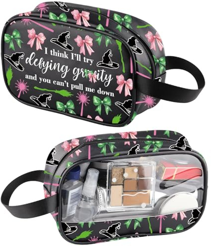 Witch Musical Inspired Clear Makeup Bag Movie Fans Gift Musical Theater Travel Toiletry Bag Organizer Pouch Cosmetic Bag (Bring ME Down tm2)