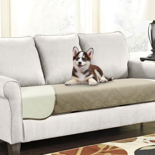 Luvore 100 % vattentät hundfilt, khaki, 76 x 190 cm