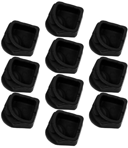 Hemobllo Lot de 10 Mini Bols à Eau en Résine Noirs pour Araignées et Petites Créatures, Design Anti-Noyade, Gain de Place, pour Terrariums d'animaux Petits