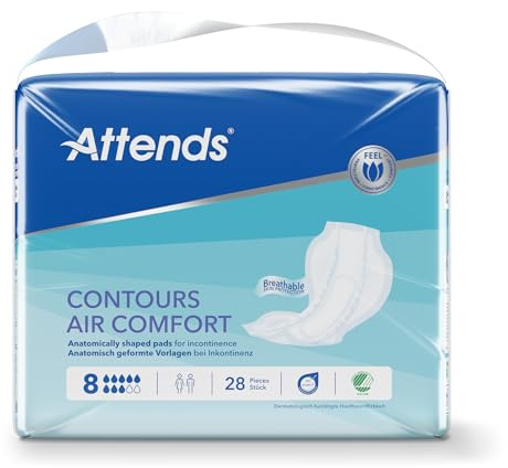 Attends Vorlage Contours Air Comfort - Saugstärken 6 bis 10 zur Auswahl