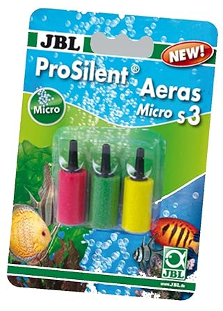 JBL Aeras Micro S3 6148600 Ausströmerstein-Set für feine Luftblasen in Aquarien